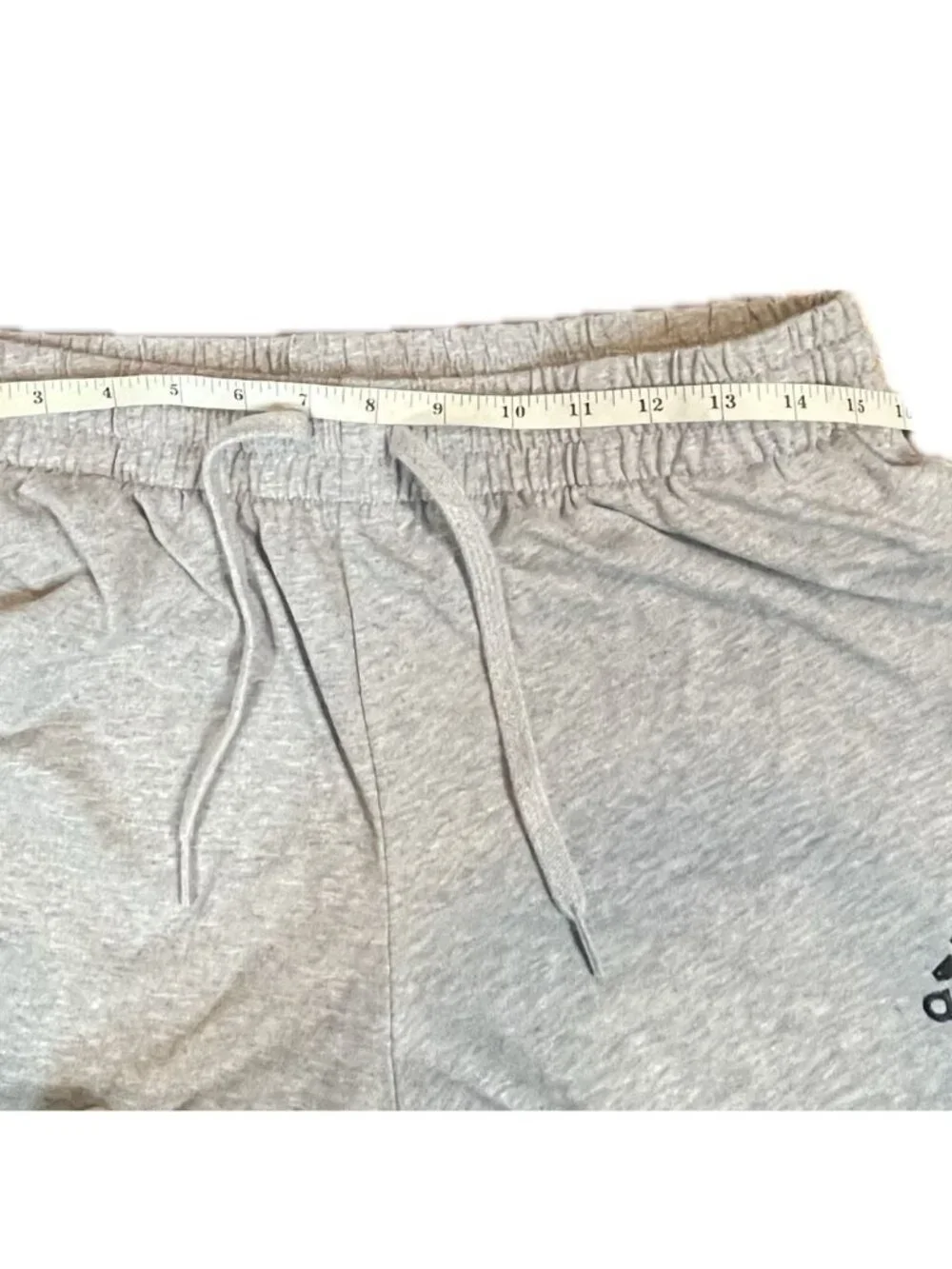 Adidas Mens Heather Gray Jersey tapered Pants Light Weight Size Large - Picture 4 of 14